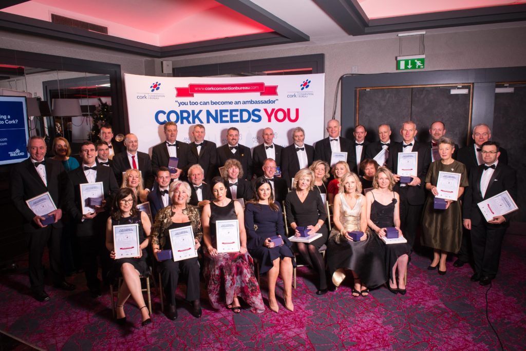 Cork Convention Bureau's Cork Conference Ambassadors 2017. Photo: Joleen Cronin